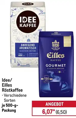 METRO Idee/ Eilles Röstkaffee Angebot
