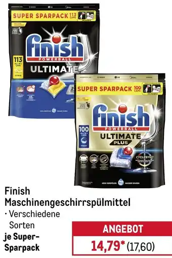METRO Finish Maschinengeschirrspülmittel Angebot