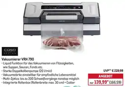 METRO Caso Design Vakuumierer VRH 790 Angebot