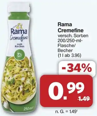 Famila Nord West Rama Cremefine Angebot