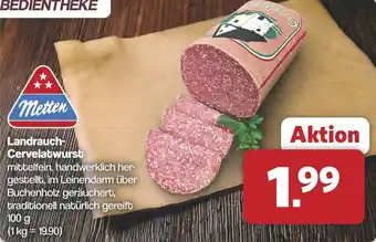 Famila Nord West Metten Landrauch Cervelatwurst Angebot