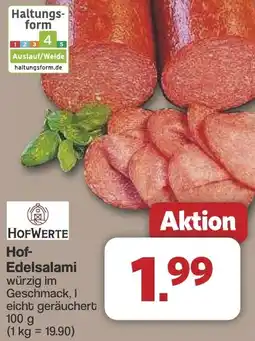Famila Nord West HOFWERTE Hof Edelsalami Angebot