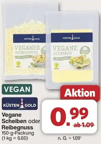 Famila Nord West KÜSTEN GOLD Vegane Scheiben oder Reibegnuss Angebot