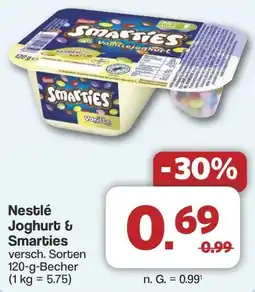 Famila Nord West Nestlé Joghurt & Smarties Angebot