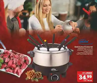 Marktkauf Elta Elektrisches Fondue Set Angebot