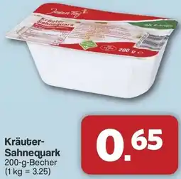 Famila Nord West Kräuter- Sahnequark Angebot
