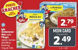 Famila Nord West Iglo Schlemmer- filet oder Filegro Angebot