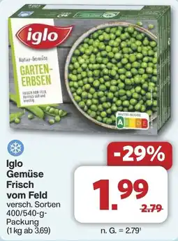 Famila Nord West Iglo Gemüse Frisch vom Feld Angebot