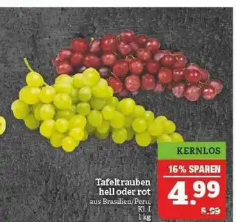 Marktkauf Tafeltrauben Hell Oder Rot Angebot