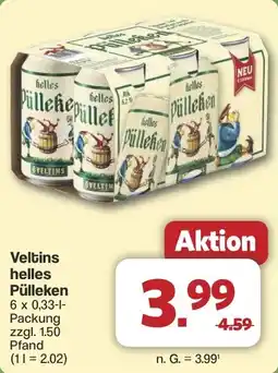 Famila Nord West Veltins helles Pülleken Angebot