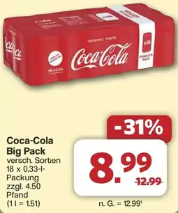 Famila Nord West Coca-Cola Big Pack Angebot