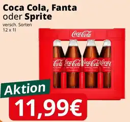 Famila Nord West Coca Cola, Fanta oder Sprite Angebot