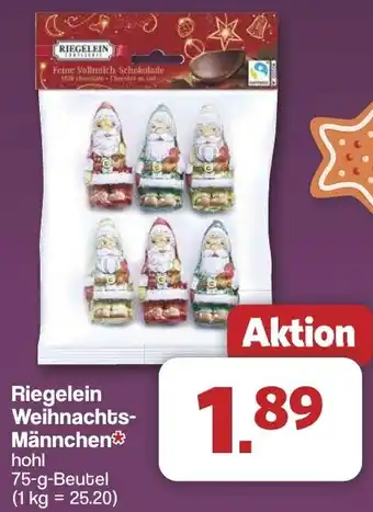 Famila Nord West Riegelein Weihnachts- Männchen Angebot
