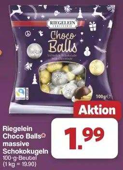 Famila Nord West Riegelein Choco Balls massive Schokokugeln Angebot