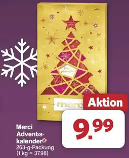 Famila Nord West Merci Advents- kalender Angebot