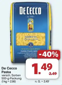 Famila Nord West De Cecco Pasta Angebot