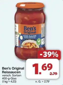 Famila Nord West Ben's Original Reissaucen Angebot