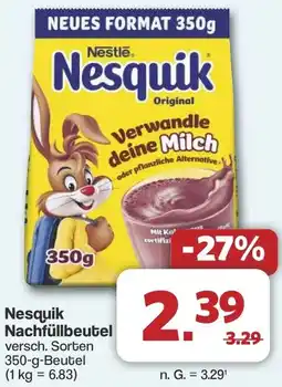 Famila Nord West Nesquik Nachfüllbeutel Angebot