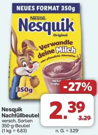 Famila Nord West Nesquik Nachfüllbeutel Angebot