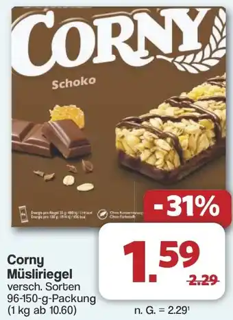 Famila Nord West Corny Müsliriegel Angebot