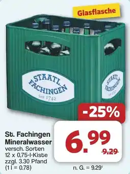 Famila Nord West St. Fachingen Mineralwasser Angebot