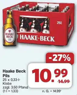 Famila Nord West Haake Beck Pils Angebot