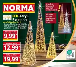Norma LED-Acryl- Pyramide Angebot