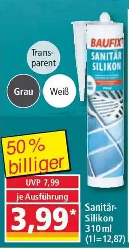 Norma Sanitär-Silikon Angebot