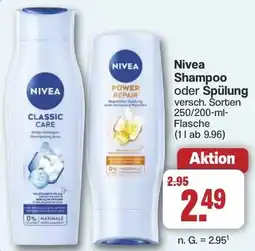 Famila Nord West Nivea Shampoo oder Spülung Angebot