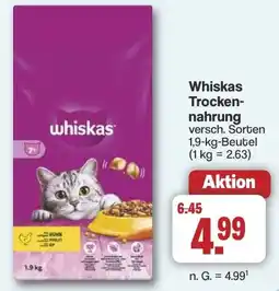 Famila Nord West Whiskas Trockennahrung Angebot