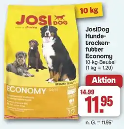 Famila Nord West JosiDog Hundetrockenfutter Economy Angebot