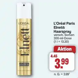 Famila Nord West L'Oréal Paris Elnett Haarspray Angebot