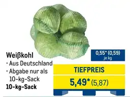 METRO Weiẞkohl Angebot
