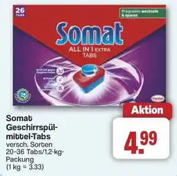 Famila Nord West Somat Geschirrspül- mittel-Tabs Angebot