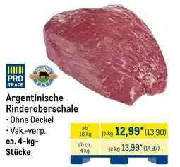 METRO Argentinische Rinderoberschale Angebot
