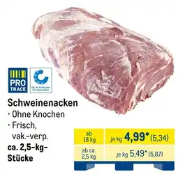 METRO Schweinenacken Angebot