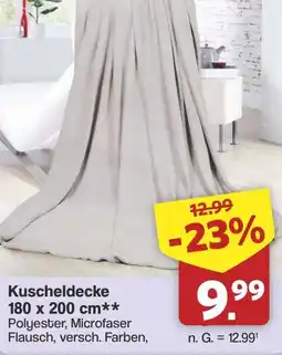 Famila Nord West Kuscheldecke 180 x 200 cm Angebot