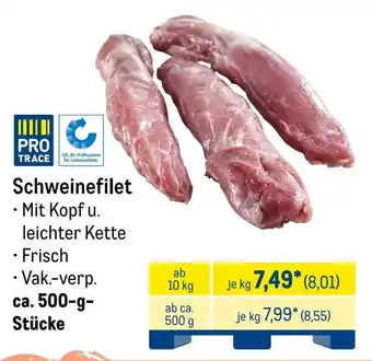 METRO Schweinefilet Angebot