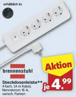 Famila Nord West brennenstuhl Steckdosenleiste Angebot