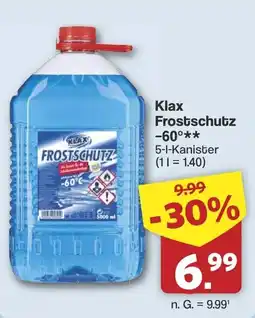 Famila Nord West Klax Frostschutz -60° Angebot