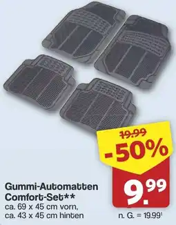 Famila Nord West Gummi-Automatten Comfort-Set Angebot