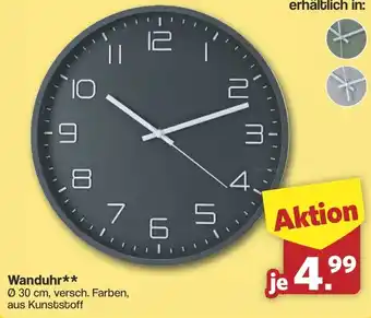 Famila Nord West Wanduhr Angebot