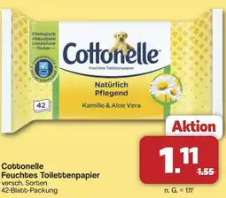 Famila Nord West Cottonelle Feuchtes Toilettenpapier Angebot