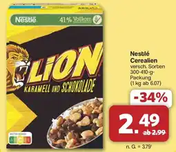 Famila Nord West Nestlé Cerealien Angebot