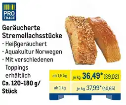 METRO Geräucherte Stremellachsstücke Angebot