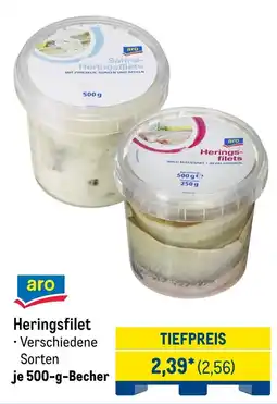 METRO aro Heringsfilet Angebot