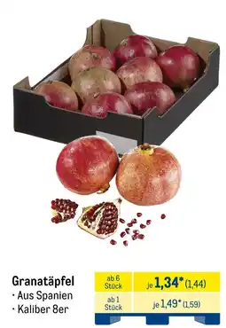 METRO Granatäpfel Angebot