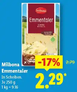 Lidl Milbona Emmentaler Angebot