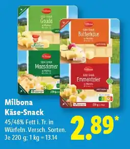 Lidl Milbona Käse-Snack Angebot