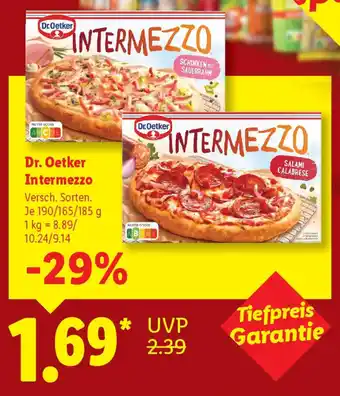 Lidl Dr. Oetker Intermezzo Angebot